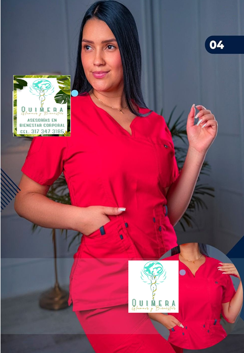 Uniforme Dama Antifluido Lycrado